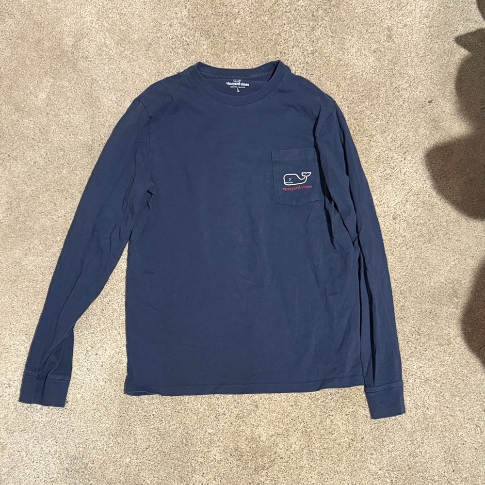 Vineyard Vines Happy Holidays Long Sleeve Shirt